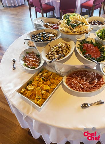 Catering Aziendale: Buffet di benvenuto & antipasti finger food