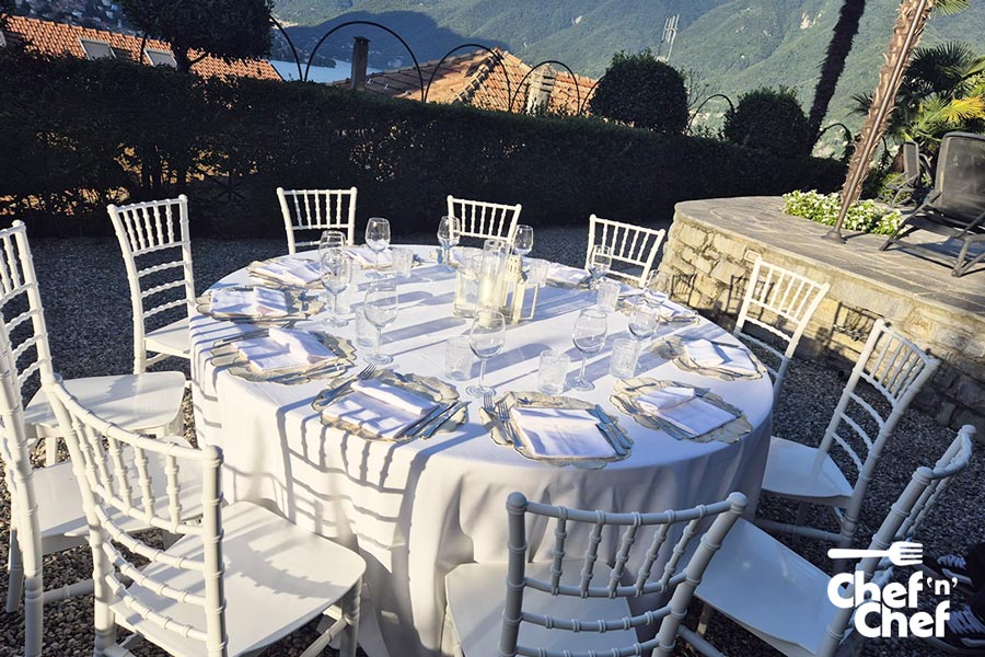Allestimento per catering aziendali