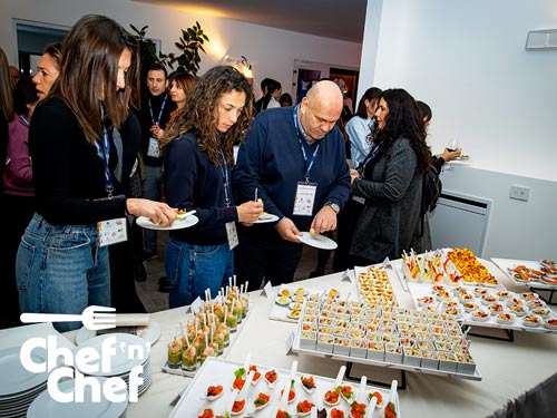 Brunch aziendale a Milano: finger food