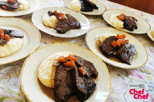 Chef a Casa Tua: Guanca di Guancia di Manzo con Puré