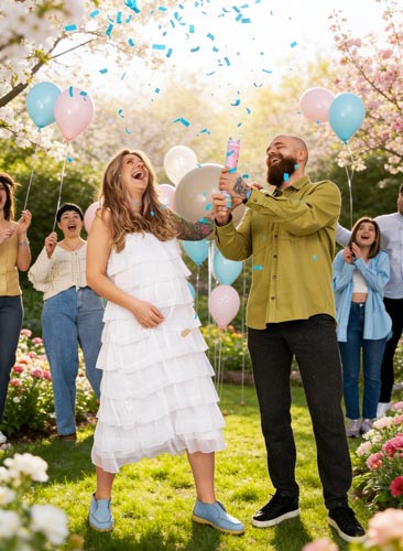 Gender reveal party it's a boy! evento