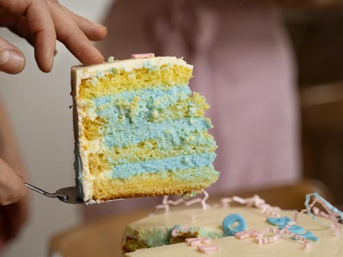 Gender reveal party: it's a boy!