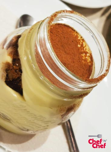 Personal chef a domicilio Milano dessert tiramisu