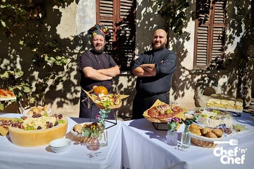 un matrimonio costruito insieme chefs