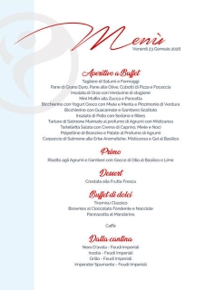 Finger Food Gourment Menu Evento